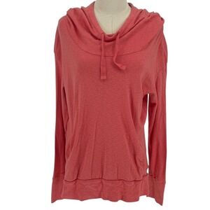 Columbia Sportswear Company Coral Pink Cowl Neck Hoodie XL